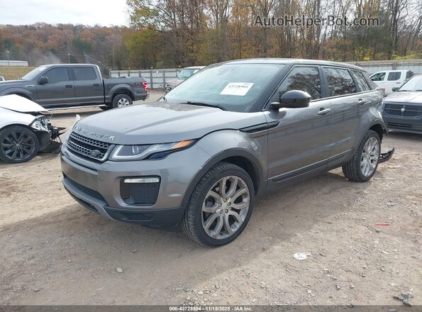 SALVP2BGXHH207203 2017 LAND ROVER RANGE ROVER EVOQUE Серый Передняя левая четверть