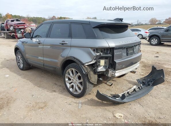 SALVP2BGXHH207203 2017 LAND ROVER RANGE ROVER EVOQUE Серый Задняя левая четверть