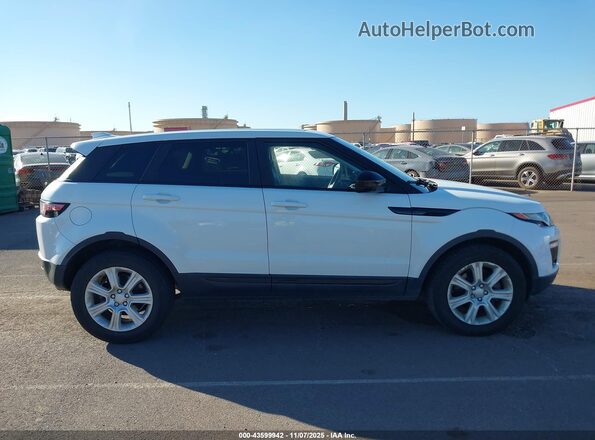 SALVP2RX3JH322012 2018 LAND ROVER RANGE ROVER EVOQUE White უკანა სალონის ხედი