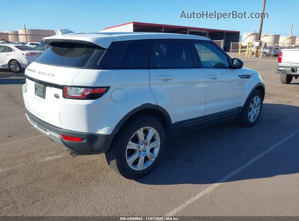 SALVP2RX3JH322012 2018 LAND ROVER RANGE ROVER EVOQUE White უკანა მარჯვენა