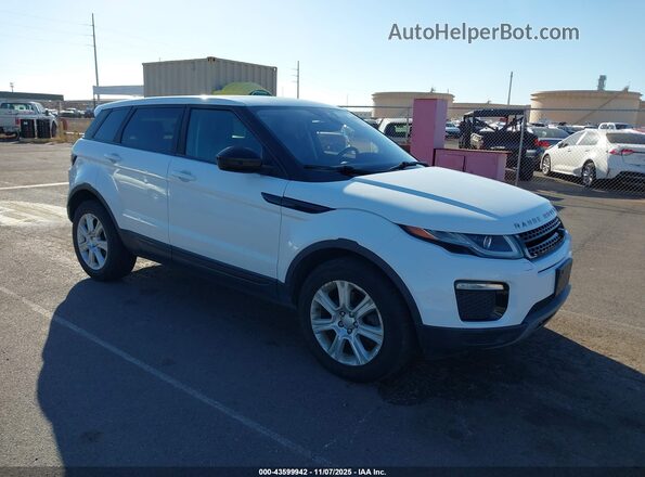 SALVP2RX3JH322012 2018 LAND ROVER RANGE ROVER EVOQUE White წინა მარჯვენა