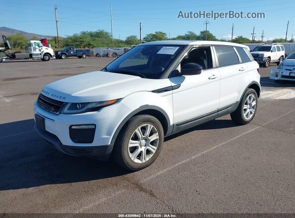 SALVP2RX3JH322012 2018 LAND ROVER RANGE ROVER EVOQUE White წინა მარცხენა ხედი სამი მეოთხედიდან