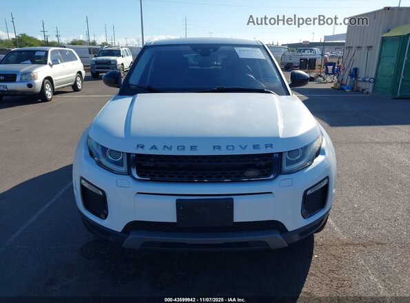SALVP2RX3JH322012 2018 LAND ROVER RANGE ROVER EVOQUE White ხელსაწყოთა პანელის ხედი