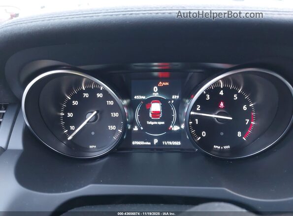 SALVP2RX5KH342862 2019 LAND ROVER RANGE ROVER EVOQUE Серый Вид задних сидений
