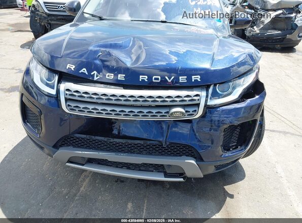 SALVP2RX9KH340418 2019 LAND ROVER RANGE ROVER EVOQUE Синий Вид спереди