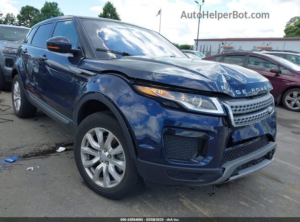 SALVP2RX9KH340418 2019 LAND ROVER RANGE ROVER EVOQUE Синий Передняя правая четверть