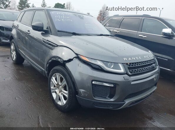 SALVP2RXXJH268014 2018 LAND ROVER RANGE ROVER EVOQUE Серый Передняя правая четверть