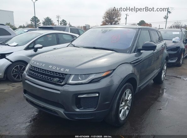 SALVP2RXXJH268014 2018 LAND ROVER RANGE ROVER EVOQUE Серый Передняя левая четверть