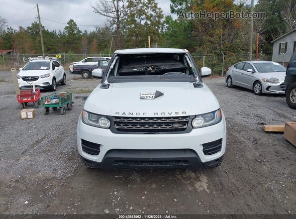 SALWG2FK5HA132888 2017 LAND ROVER RANGE ROVER SPORT White Widok zestawu wskaźników