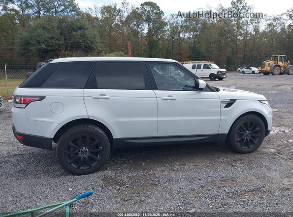 SALWG2FK5HA132888 2017 LAND ROVER RANGE ROVER SPORT White Widok wnętrza z tyłu