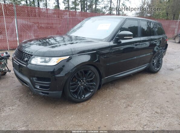 SALWG2FV4HA680925 2017 LAND ROVER RANGE ROVER SPORT Черный Передняя левая четверть