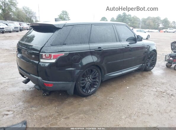 SALWG2FV4HA680925 2017 LAND ROVER RANGE ROVER SPORT Черный Задняя правая четверть