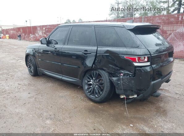 SALWG2FV4HA680925 2017 LAND ROVER RANGE ROVER SPORT Черный Задняя левая четверть