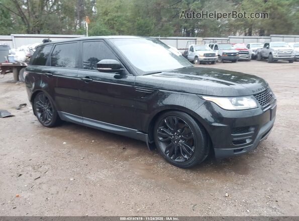 SALWG2FV4HA680925 2017 LAND ROVER RANGE ROVER SPORT Черный Передняя правая четверть