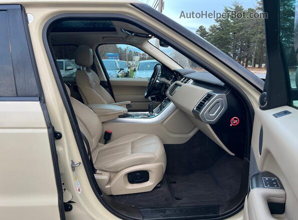 SALWG2KF6GA562792 2016 LAND ROVER RANGE Желто-коричневый Вид спереди