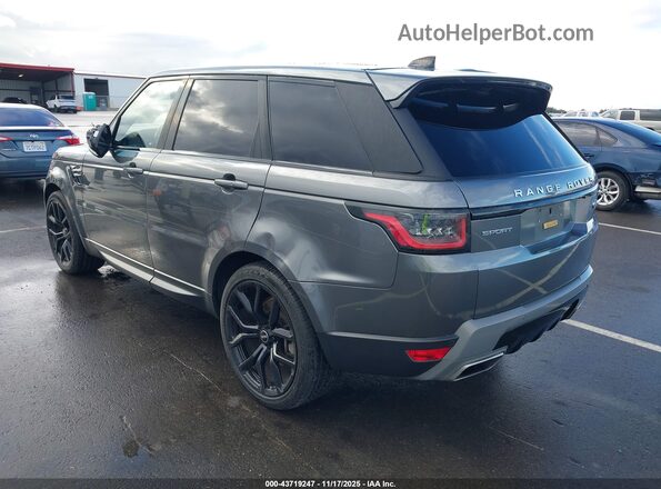 SALWG2RV6JA698649 2018 LAND ROVER RANGE ROVER SPORT Gray Tył lewy