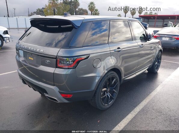 SALWG2RV6JA698649 2018 LAND ROVER RANGE ROVER SPORT Gray Tył prawy