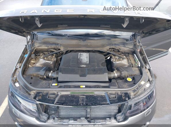 SALWG2RV6JA698649 2018 LAND ROVER RANGE ROVER SPORT Gray Widok z tyłu