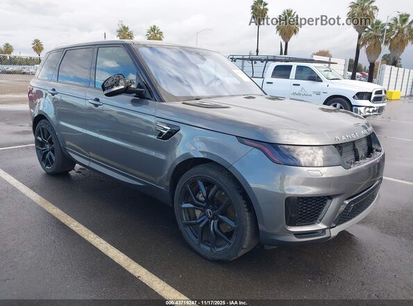 SALWG2RV6JA698649 2018 LAND ROVER RANGE ROVER SPORT Gray Przód prawy