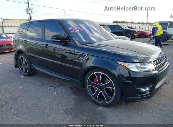 SALWR2EF6GA553371 2016 LAND ROVER RANGE ROVER SPORT Black Передня права чверть