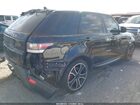2016 Land Rover Range Rover Sport 5.0l V8 Supercharged/5.0l V8 Supercharged Dynamic Black vin: SALWR2EF6GA553371