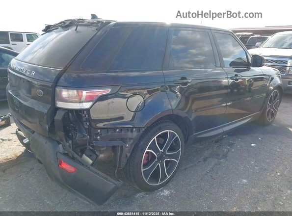 SALWR2EF6GA553371 2016 LAND ROVER RANGE ROVER SPORT Black Задня права чверть