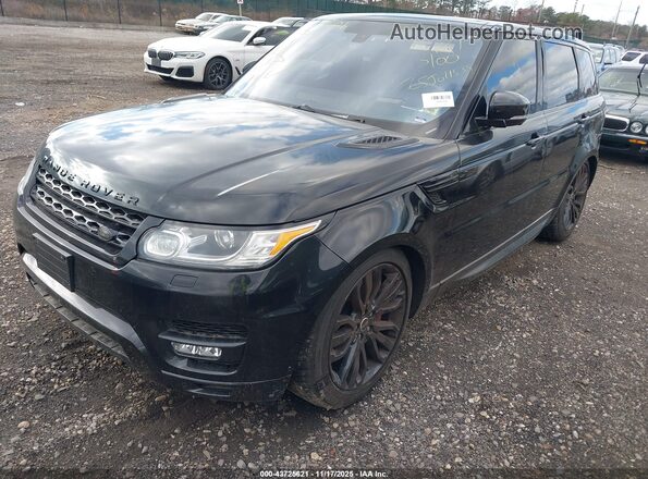 SALWR2EFXGA107708 2016 LAND ROVER RANGE ROVER SPORT Black Front left