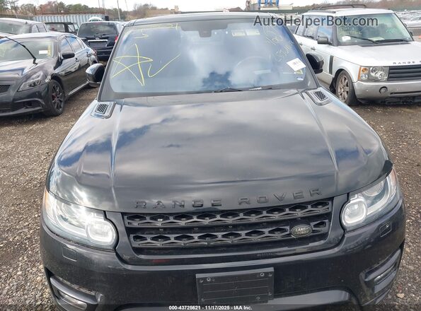 SALWR2EFXGA107708 2016 LAND ROVER RANGE ROVER SPORT Black Dashboard view