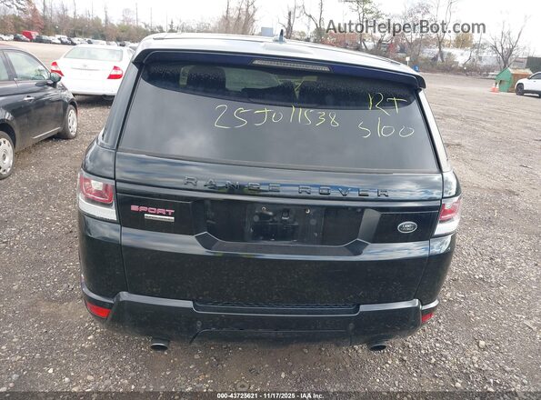 SALWR2EFXGA107708 2016 LAND ROVER RANGE ROVER SPORT Black 