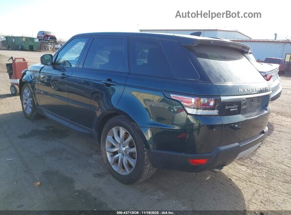 SALWR2FV3HA131257 2017 LAND ROVER RANGE ROVER SPORT Зеленый Задняя левая четверть