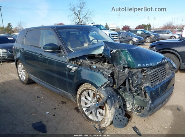 SALWR2FV3HA131257 2017 LAND ROVER RANGE ROVER SPORT Зеленый Передняя правая четверть