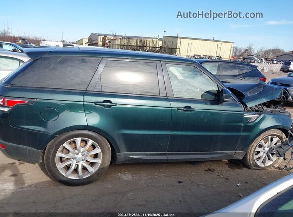 SALWR2FV3HA131257 2017 LAND ROVER RANGE ROVER SPORT Зеленый Вид задней части салона