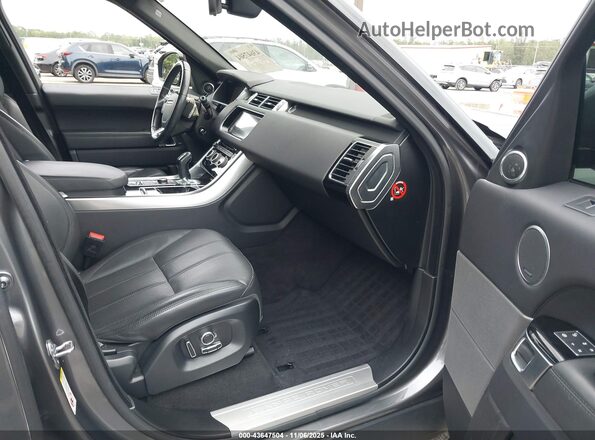 SALWR2FV7HA161359 2017 LAND ROVER RANGE ROVER SPORT Gray Вид салону спереду