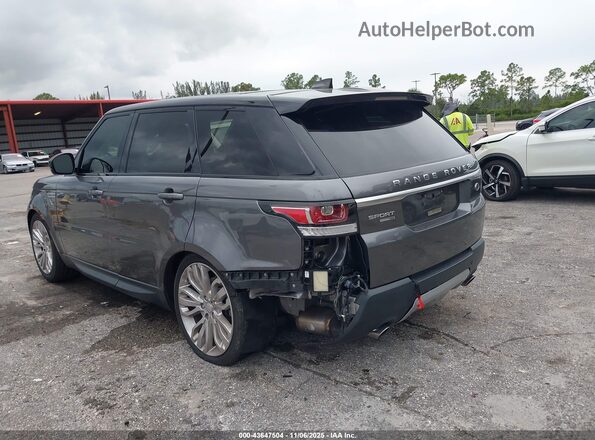 SALWR2FV7HA161359 2017 LAND ROVER RANGE ROVER SPORT Gray Вид спереду