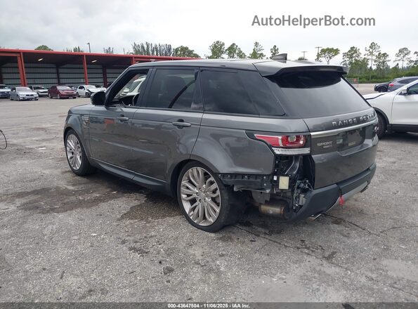 SALWR2FV7HA161359 2017 LAND ROVER RANGE ROVER SPORT Gray Задня ліва чверть