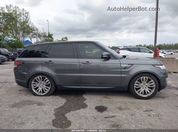 SALWR2FV7HA161359 2017 LAND ROVER RANGE ROVER SPORT Gray Вид задньої частини салону
