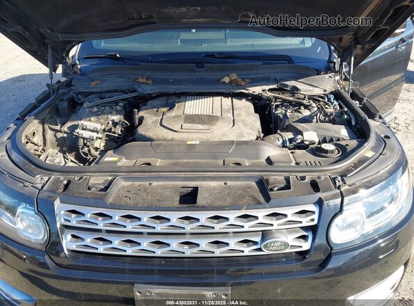 SALWR2KF4GA637659 2016 LAND ROVER RANGE ROVER SPORT Black Вид ззаду