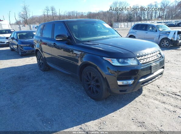 SALWR2KF4GA637659 2016 LAND ROVER RANGE ROVER SPORT Black Передня права чверть