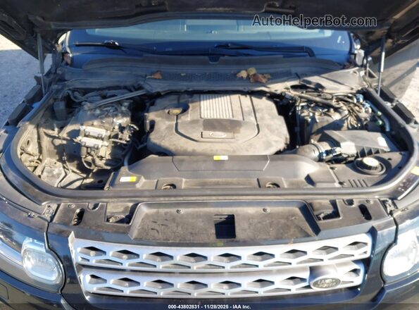 SALWR2KF4GA637659 2016 LAND ROVER RANGE ROVER SPORT Black Вид спереду