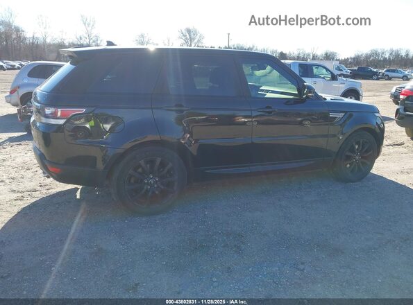 SALWR2KF4GA637659 2016 LAND ROVER RANGE ROVER SPORT Black Задня права чверть