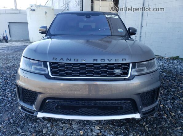 SALWR2RK9KA840316 2019 LAND ROVER RANGE Серый Вид спереди
