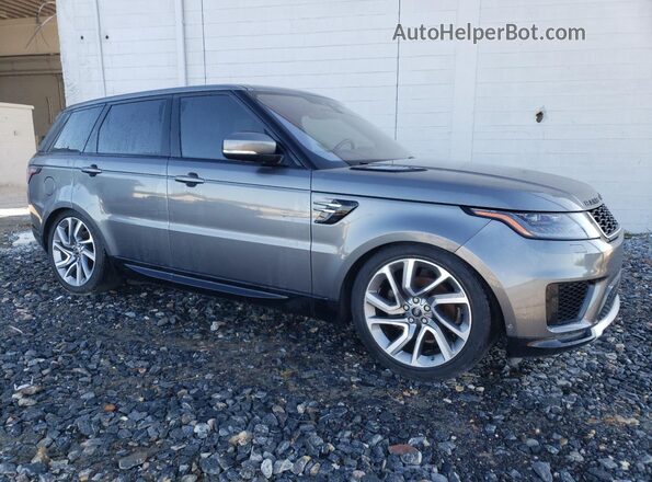SALWR2RK9KA840316 2019 LAND ROVER RANGE Серый Передняя правая четверть
