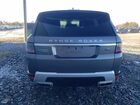2019 Land Rover Range Rover Sport Hse Серый vin: SALWR2RK9KA840316 2019 Land Rover Range Rover Sport Hse Серый vin: SALWR2RK9KA840316