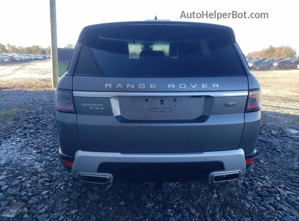 SALWR2RK9KA840316 2019 LAND ROVER RANGE Серый Вид сзади