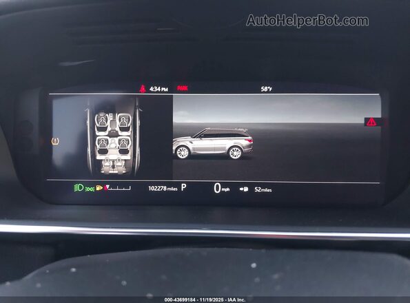 SALWR2RV2JA197459 2018 LAND ROVER RANGE ROVER SPORT Черный Вид задних сидений