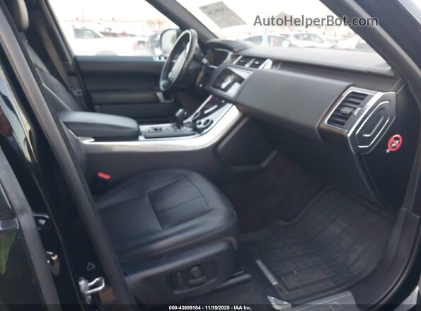 SALWR2RV2JA197459 2018 LAND ROVER RANGE ROVER SPORT Черный Вид салона спереди