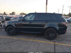 2018 Land Rover Range Rover Sport Hse Черный vin: SALWR2RV2JA197459