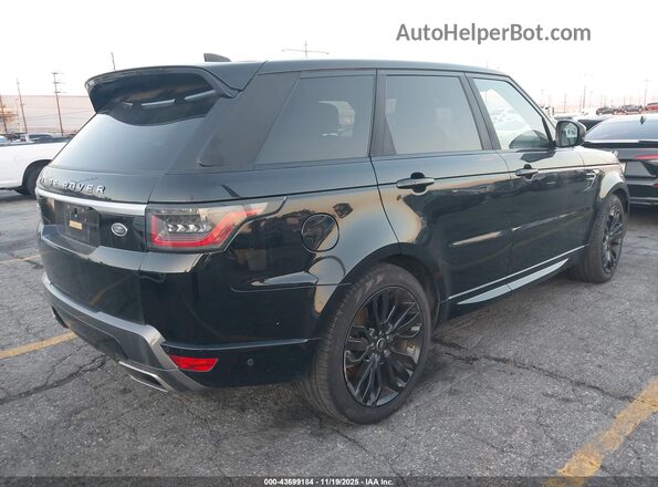 SALWR2RV2JA197459 2018 LAND ROVER RANGE ROVER SPORT Черный Задняя правая четверть
