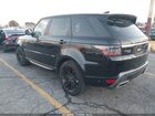 2018 Land Rover Range Rover Sport Hse Черный vin: SALWR2RV2JA197459