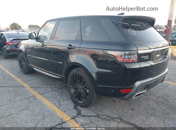 SALWR2RV2JA197459 2018 LAND ROVER RANGE ROVER SPORT Черный Задняя левая четверть